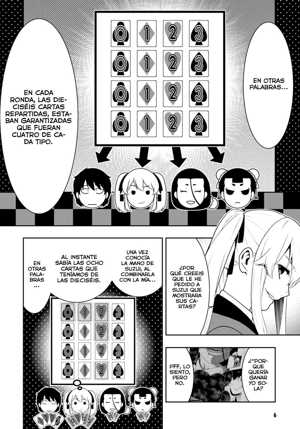 Kakegurui: Compulsive Gambler capítulo 43 página 7