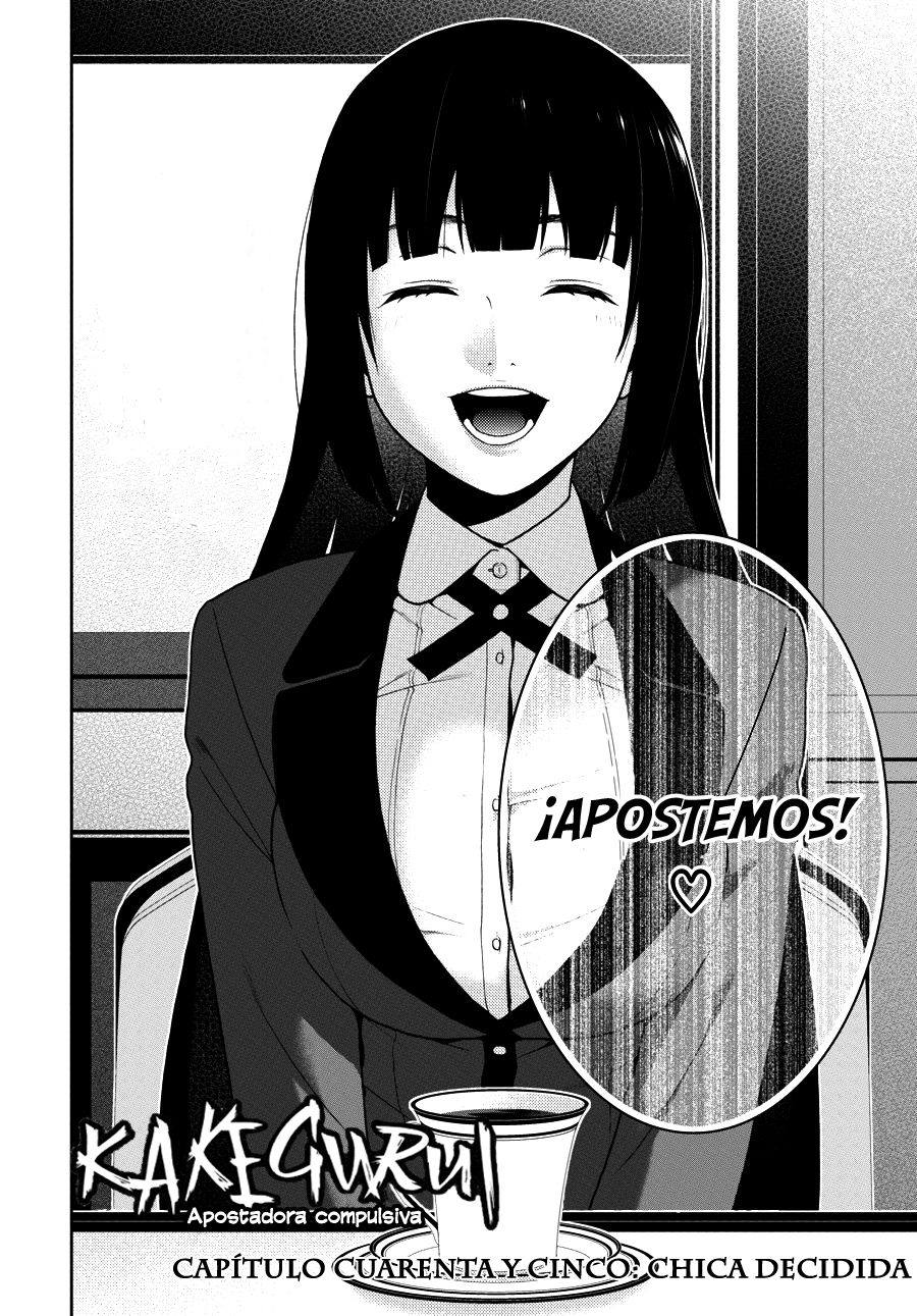 Kakegurui: Compulsive Gambler capítulo 45 página 3
