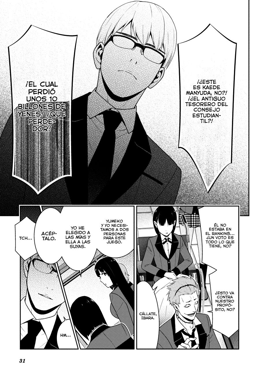 Kakegurui: Compulsive Gambler capítulo 45 página 32