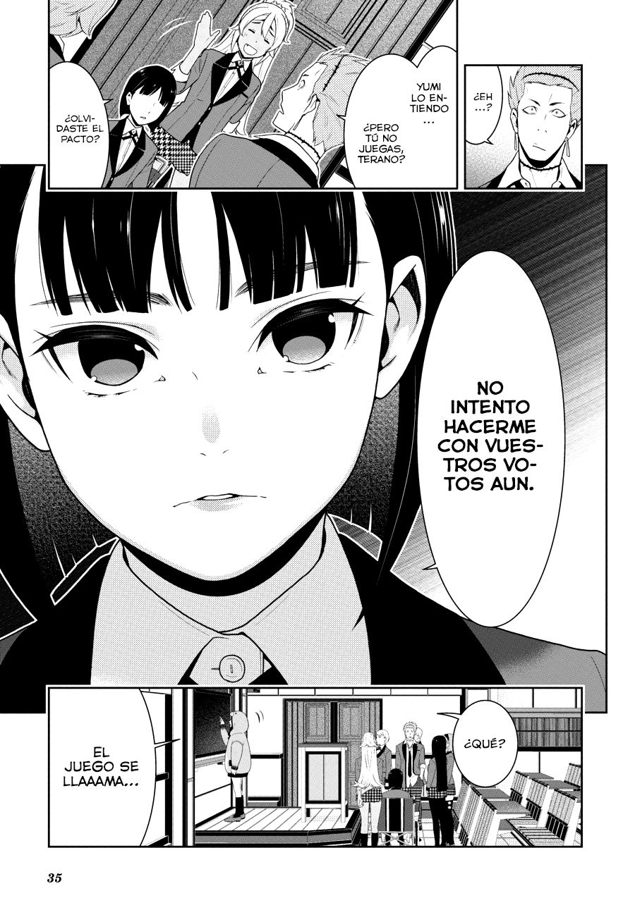 Kakegurui: Compulsive Gambler capítulo 45 página 36
