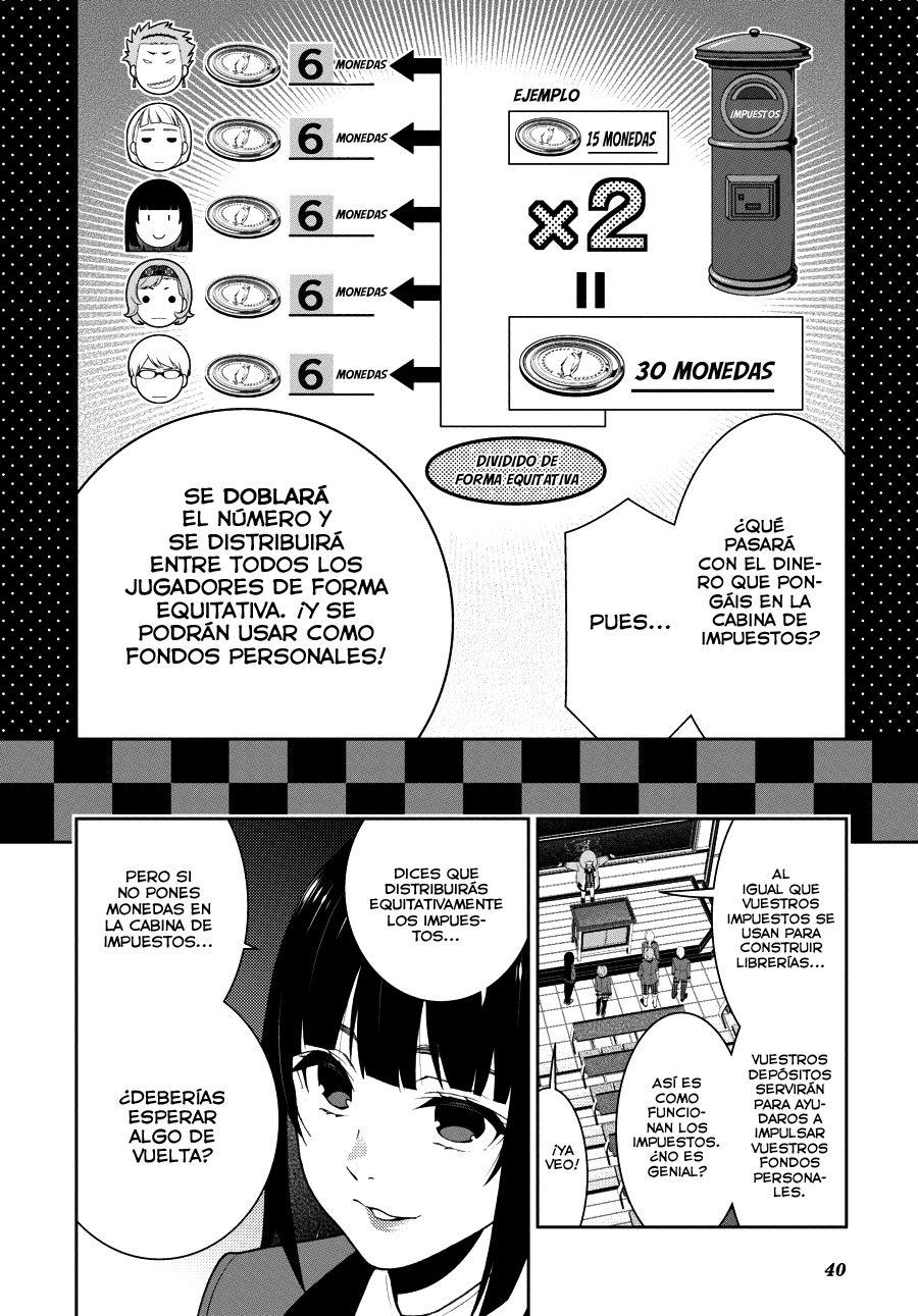 Kakegurui: Compulsive Gambler capítulo 45 página 41
