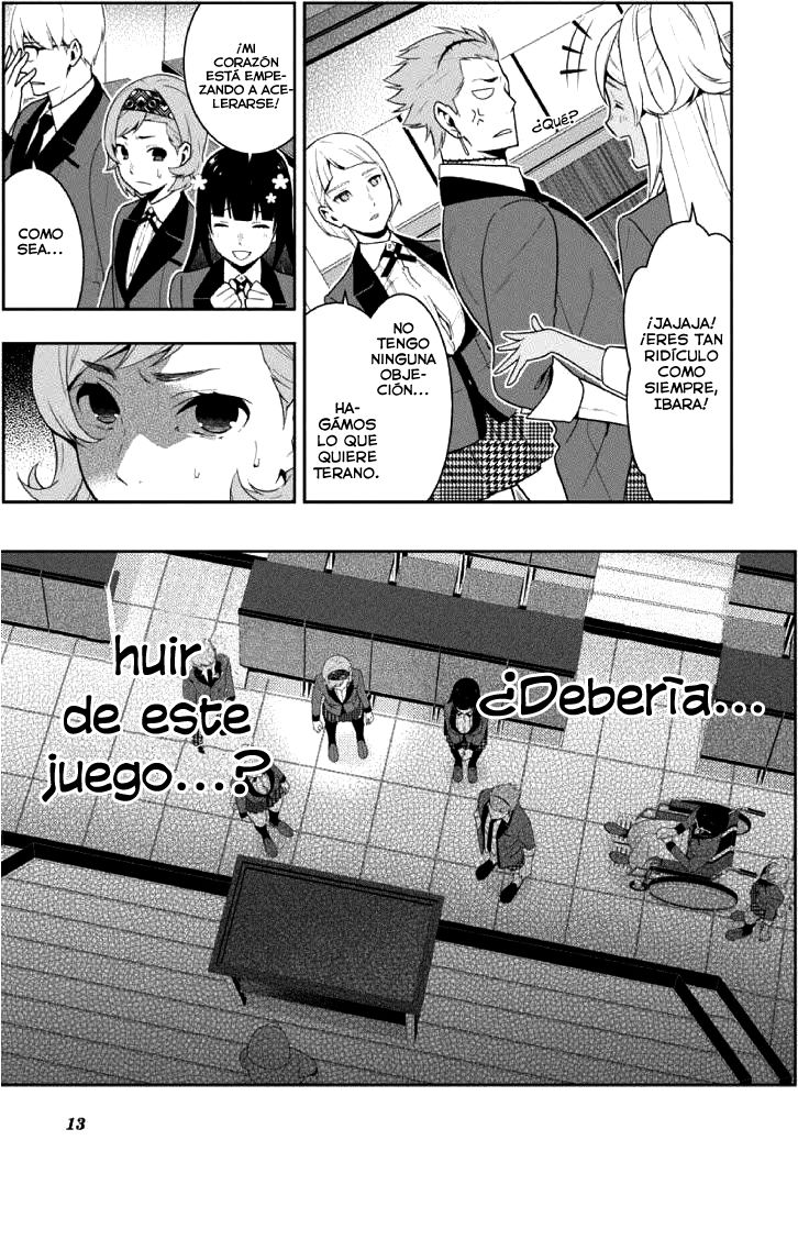 Kakegurui: Compulsive Gambler capítulo 46 página 14