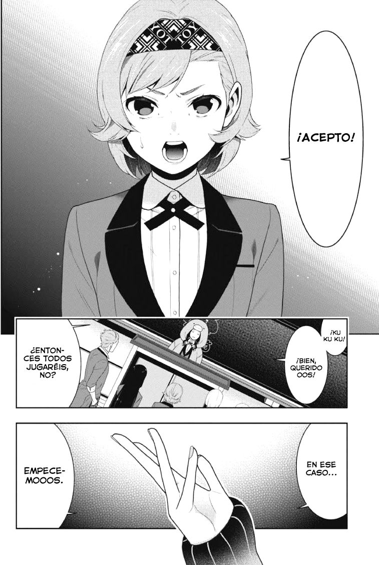 Kakegurui: Compulsive Gambler capítulo 46 página 17