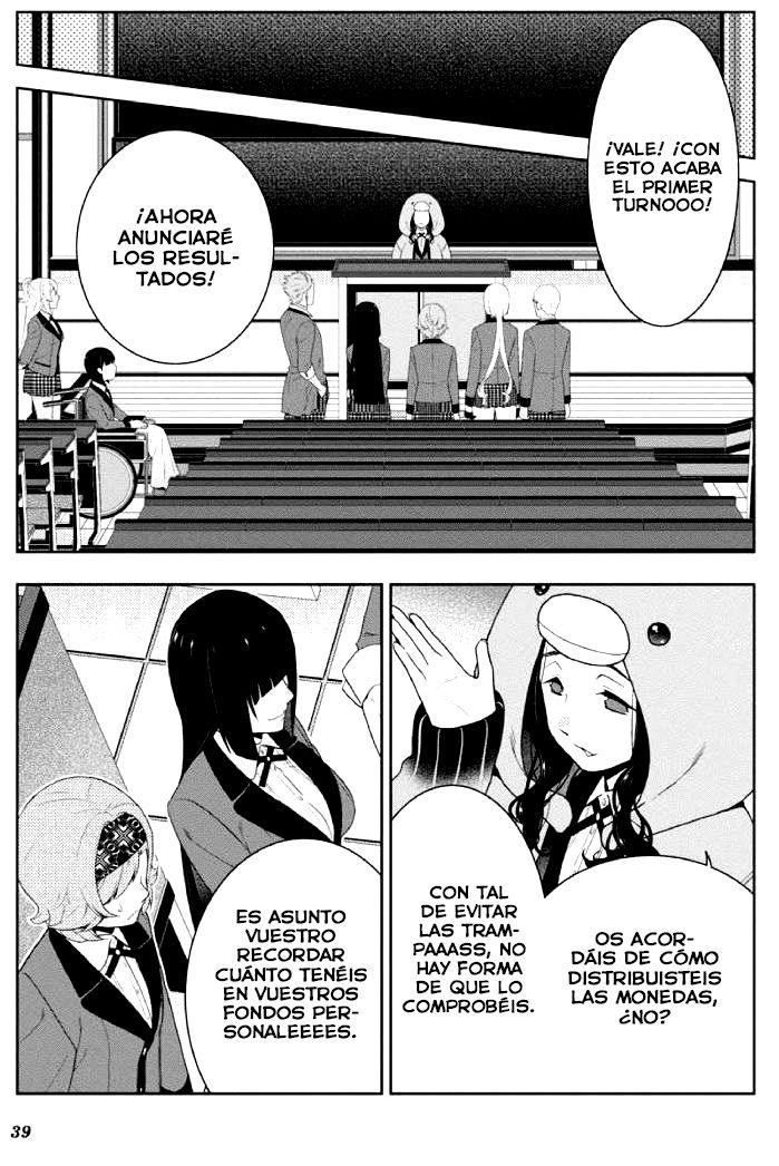 Kakegurui: Compulsive Gambler capítulo 46 página 40