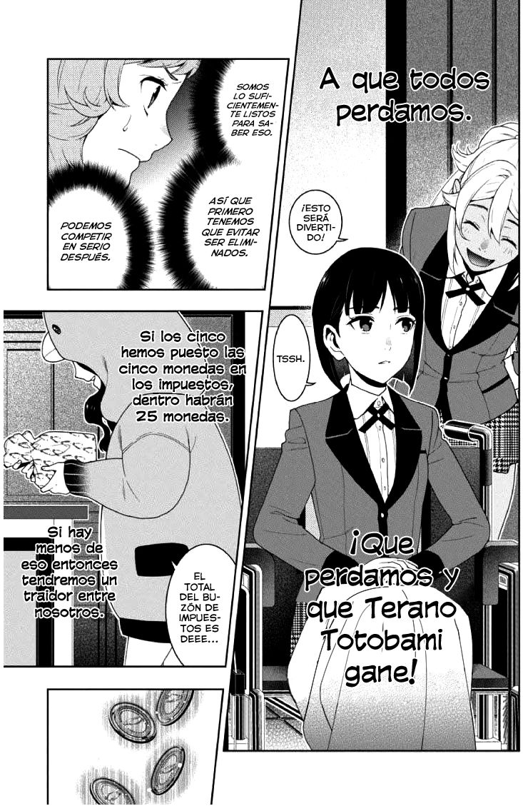 Kakegurui: Compulsive Gambler capítulo 46 página 42