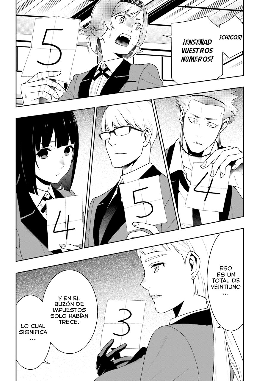 Kakegurui: Compulsive Gambler capítulo 47 página 23