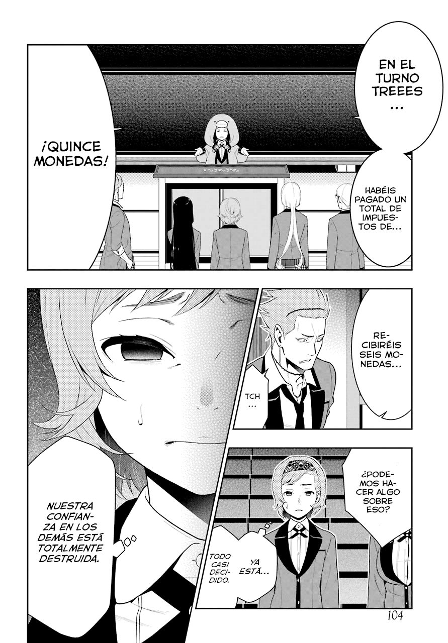Kakegurui: Compulsive Gambler capítulo 47 página 42