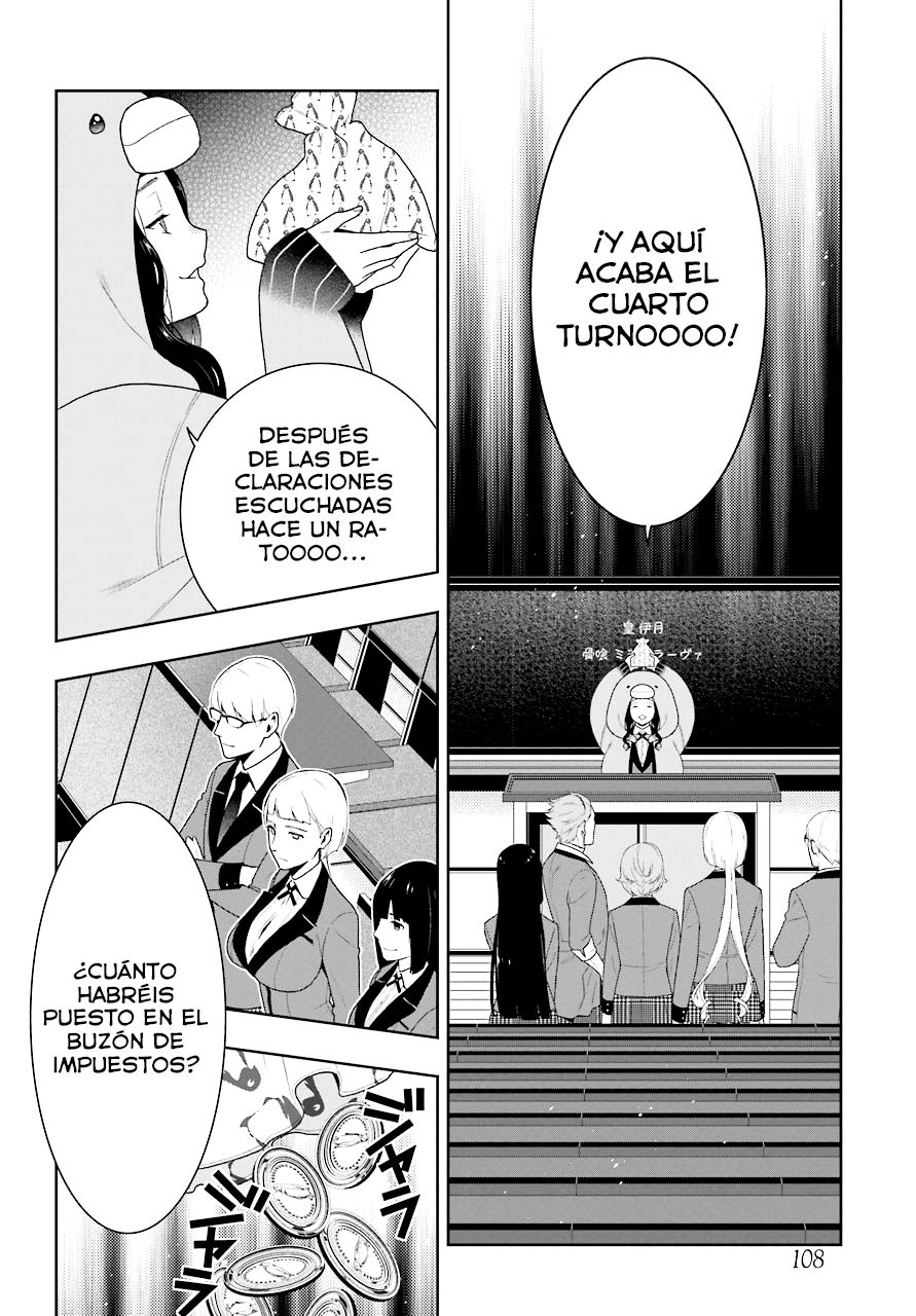 Kakegurui: Compulsive Gambler capítulo 48 página 16