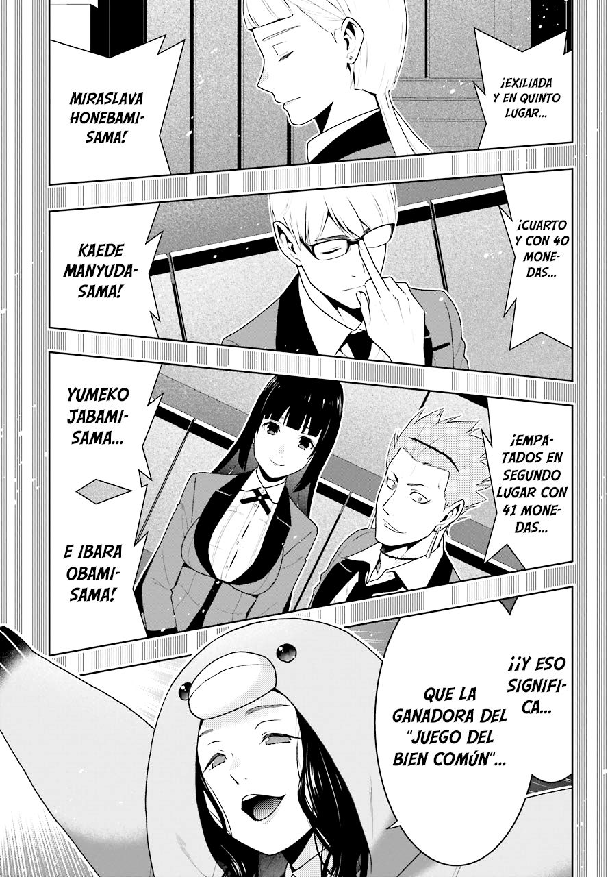 Kakegurui: Compulsive Gambler capítulo 48 página 46