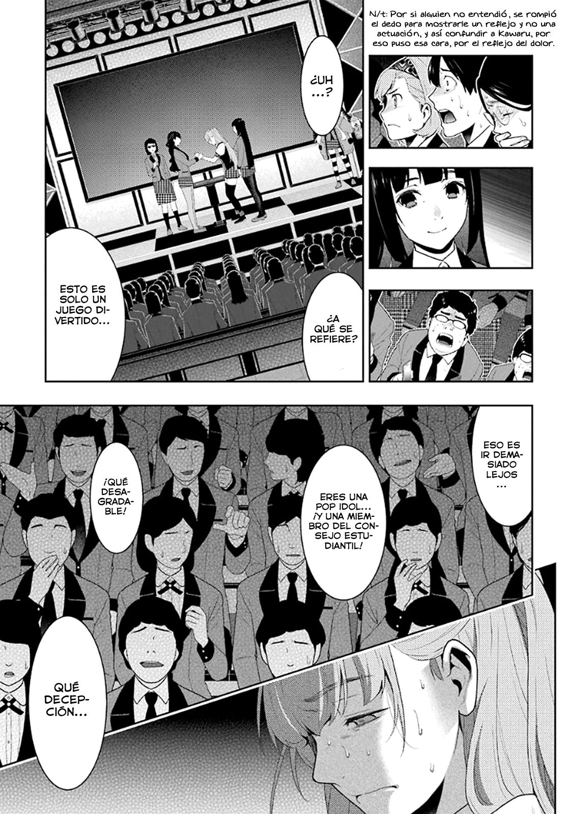 Kakegurui: Compulsive Gambler capítulo 53 página 28
