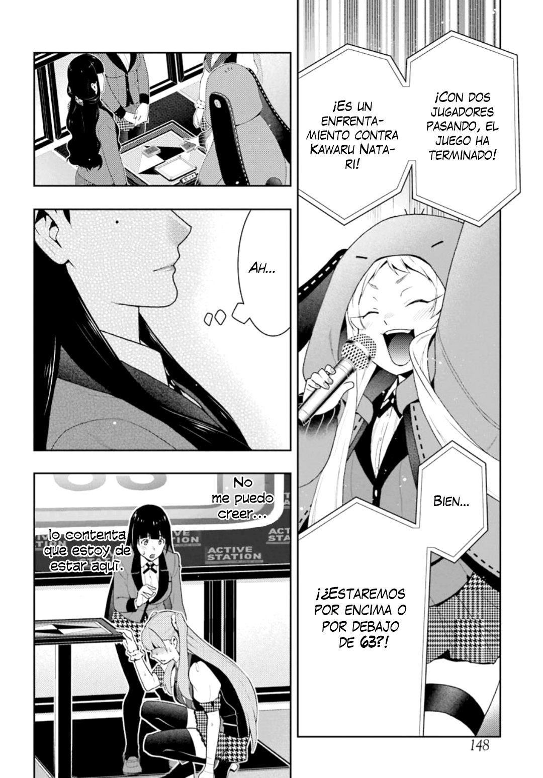 Kakegurui: Compulsive Gambler capítulo 55 página 36