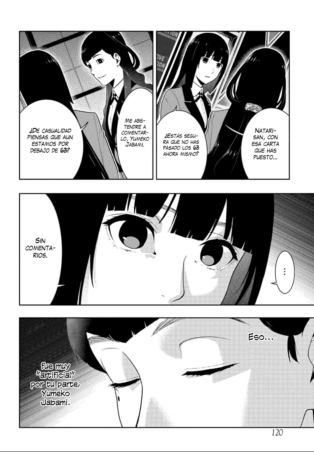 Kakegurui: Compulsive Gambler capítulo 55 página 9