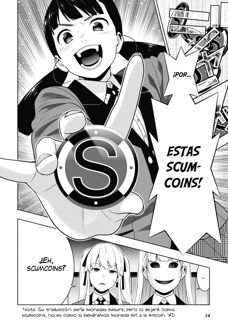 Kakegurui: Compulsive Gambler capítulo 56 página 14