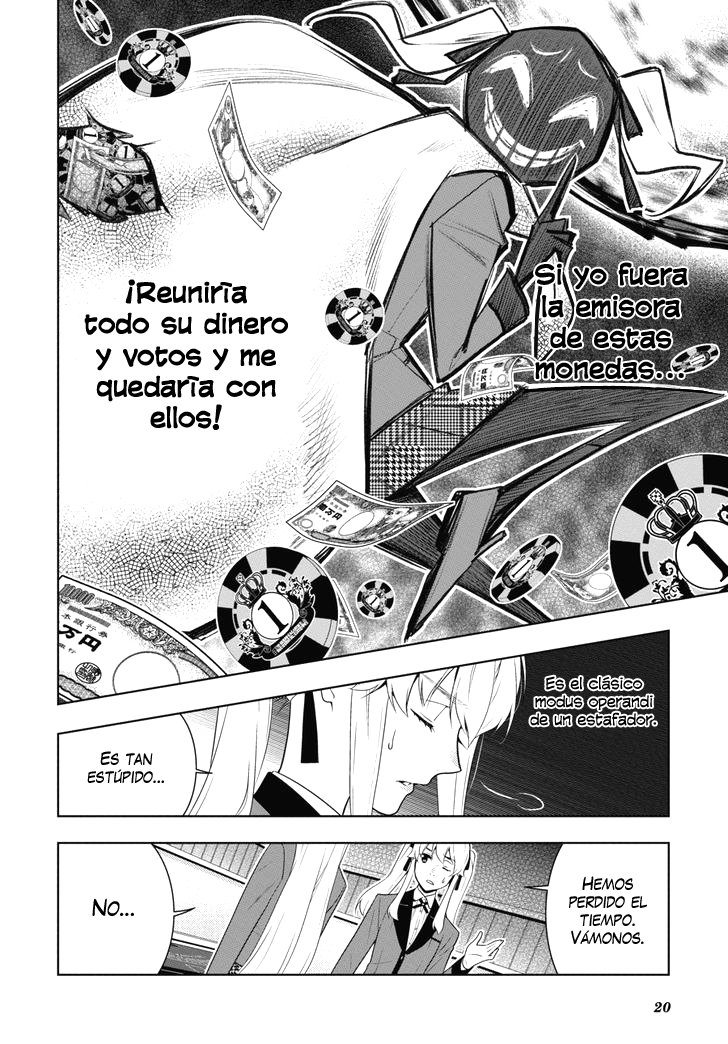 Kakegurui: Compulsive Gambler capítulo 56 página 20