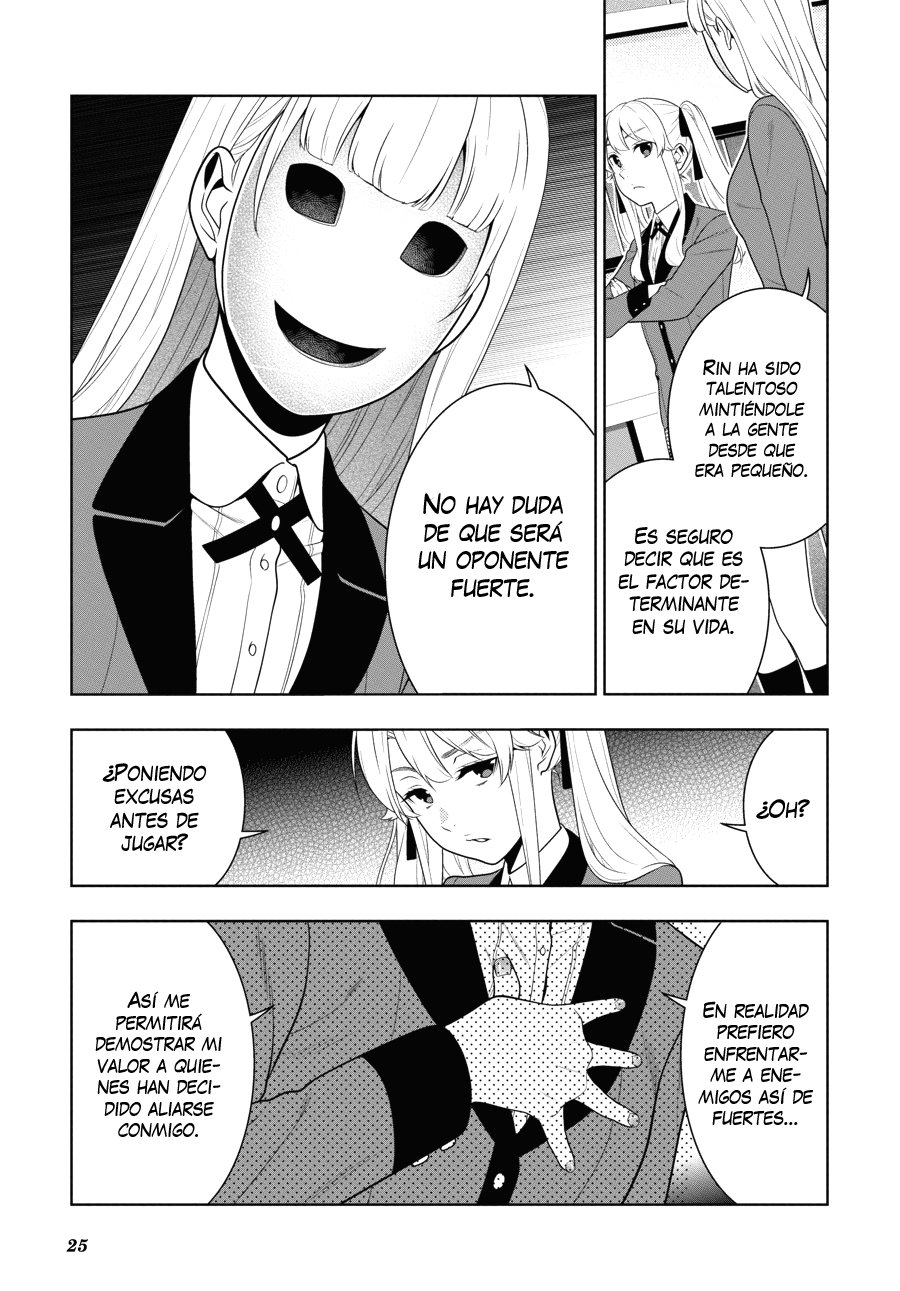 Kakegurui: Compulsive Gambler capítulo 57 página 25