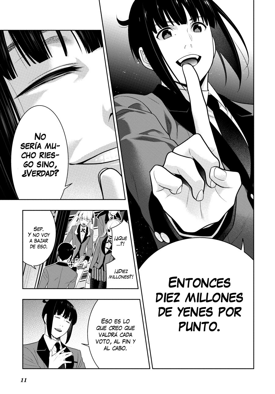 Kakegurui: Compulsive Gambler capítulo 58.2 página 10