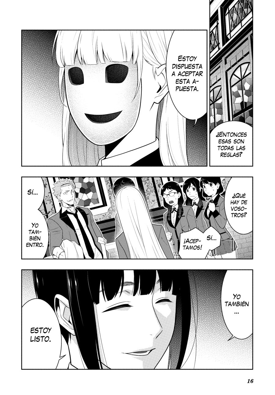 Kakegurui: Compulsive Gambler capítulo 58.2 página 15