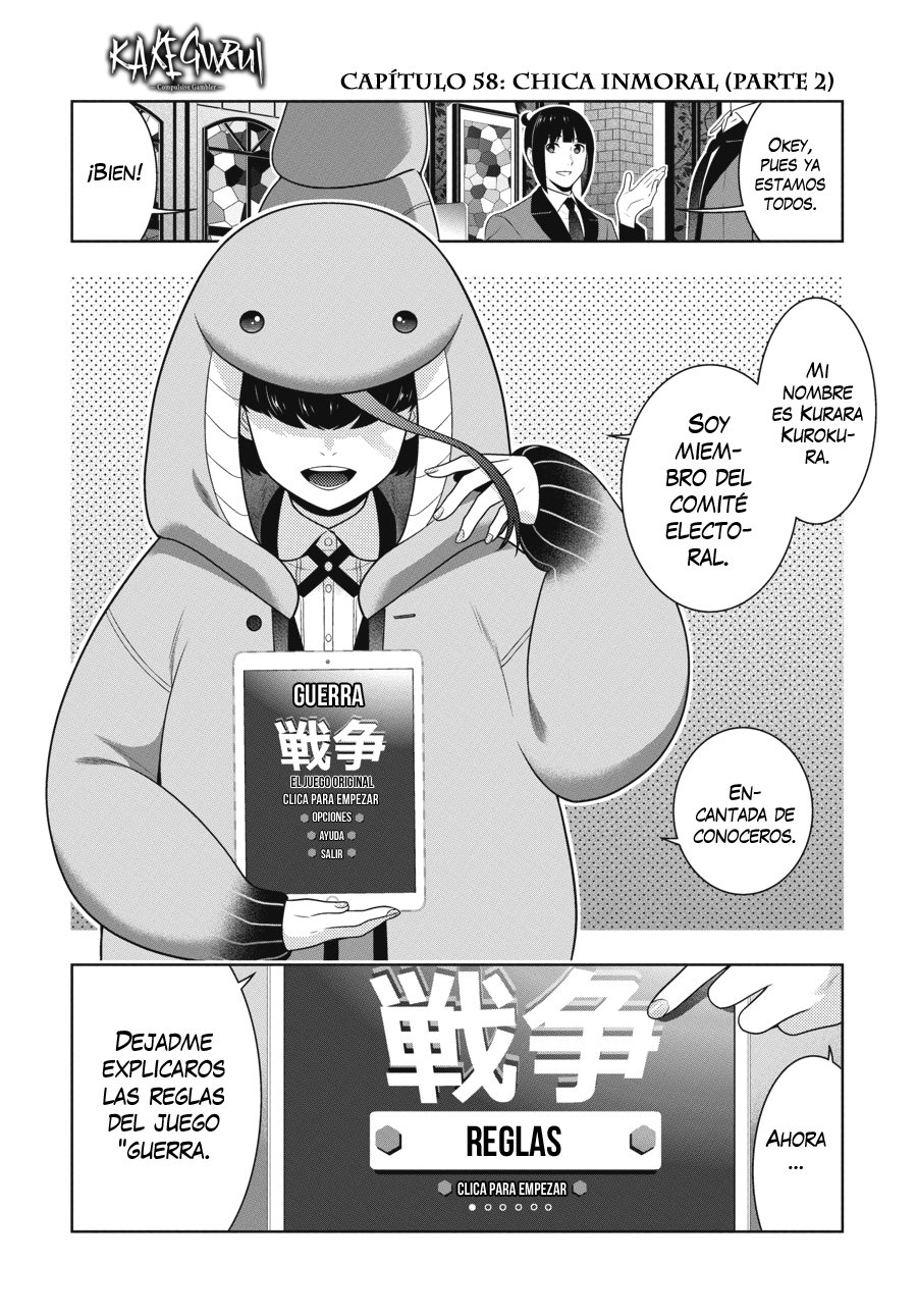 Kakegurui: Compulsive Gambler capítulo 58.2 página 2