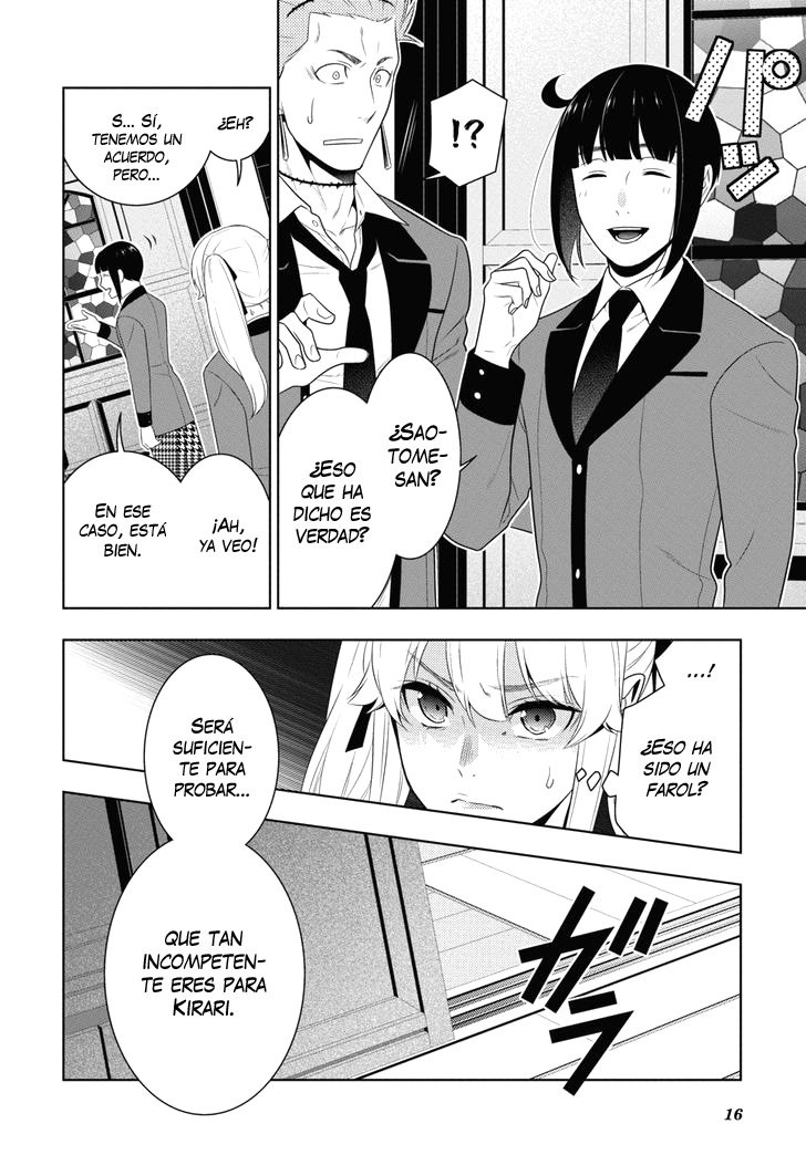 Kakegurui: Compulsive Gambler capítulo 58 página 17