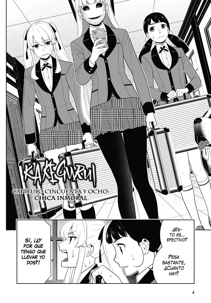 Kakegurui: Compulsive Gambler capítulo 58 página 5