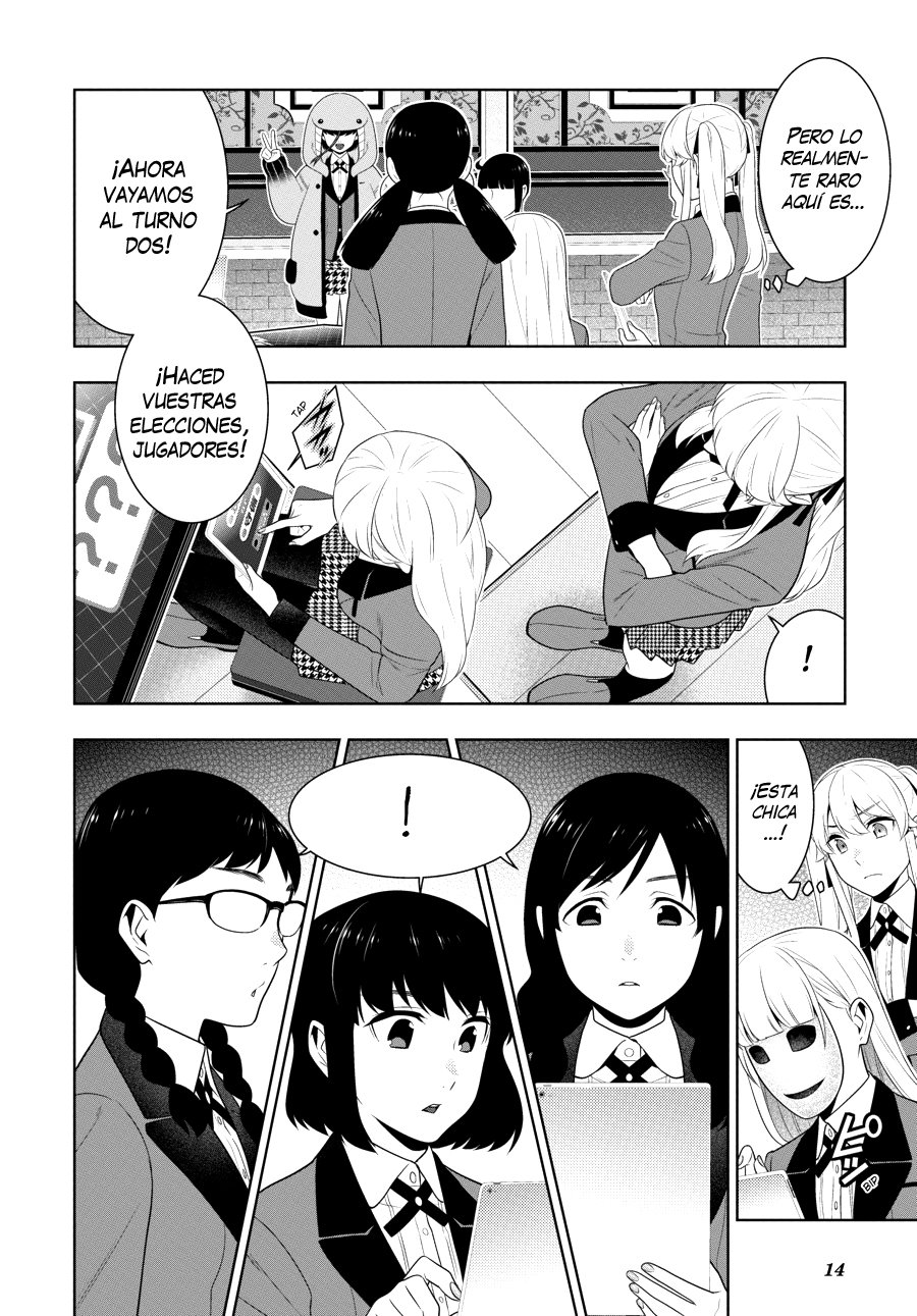 Kakegurui: Compulsive Gambler capítulo 59 página 14