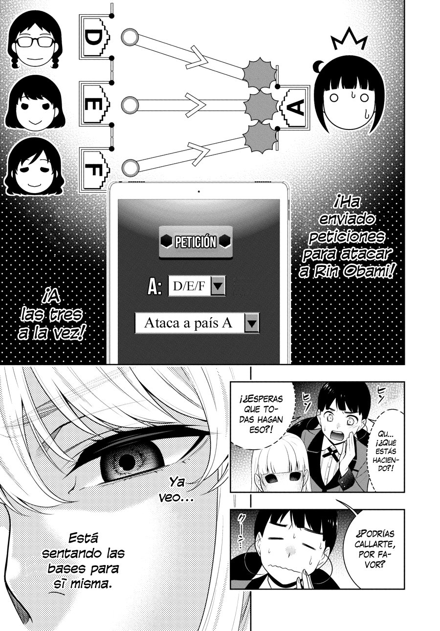 Kakegurui: Compulsive Gambler capítulo 59 página 15