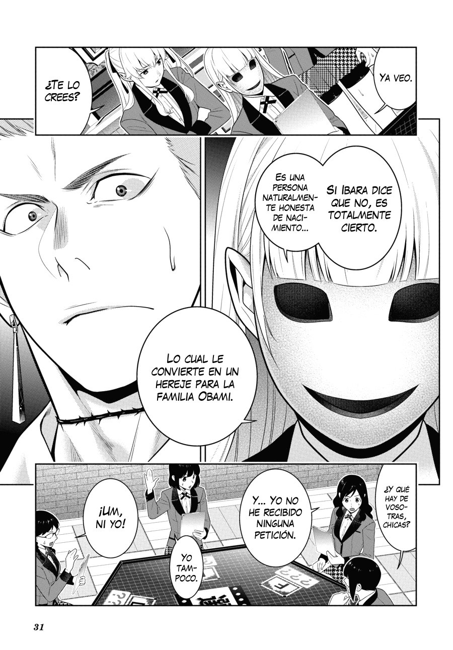 Kakegurui: Compulsive Gambler capítulo 59 página 31