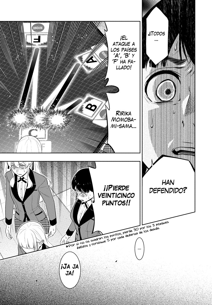 Kakegurui: Compulsive Gambler capítulo 59 página 35