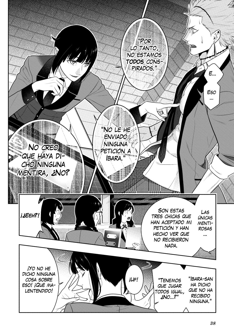 Kakegurui: Compulsive Gambler capítulo 59 página 38