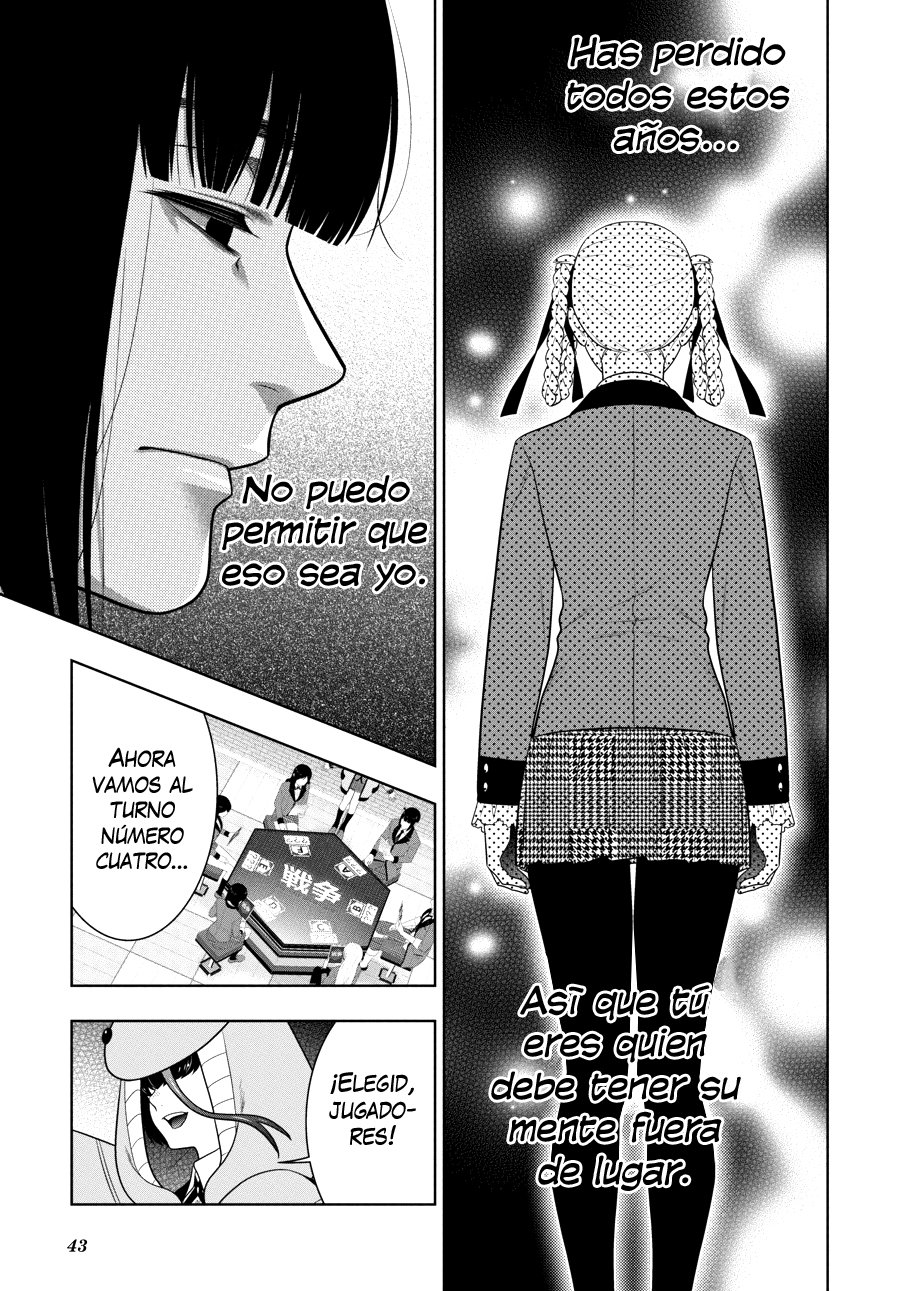 Kakegurui: Compulsive Gambler capítulo 59 página 43