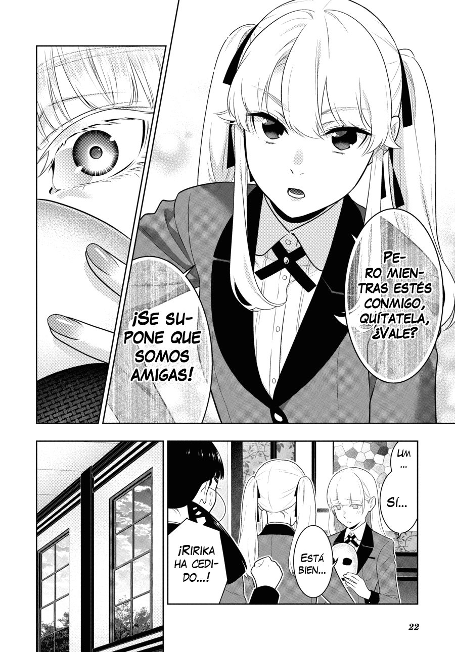 Kakegurui: Compulsive Gambler capítulo 62.2 página 23