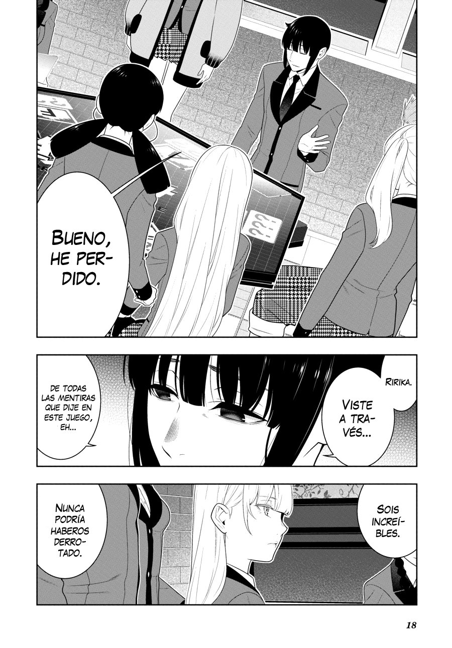 Kakegurui: Compulsive Gambler capítulo 62 página 18
