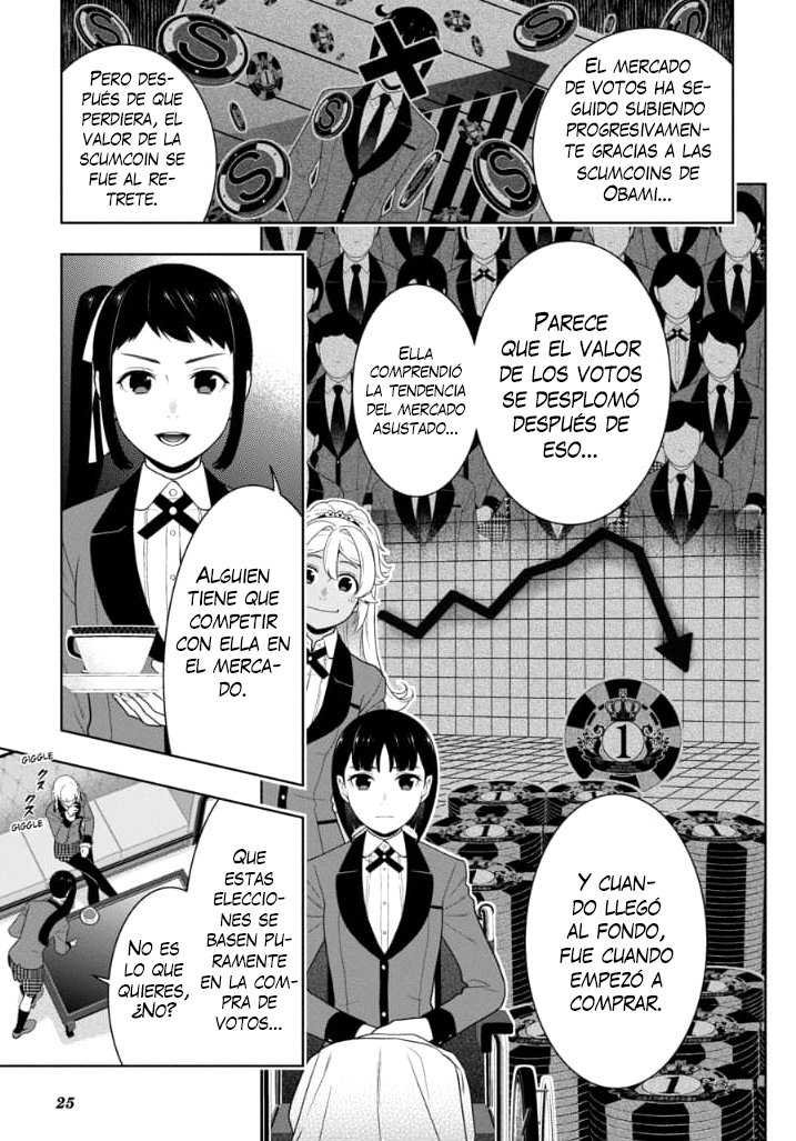 Kakegurui: Compulsive Gambler capítulo 63 página 27