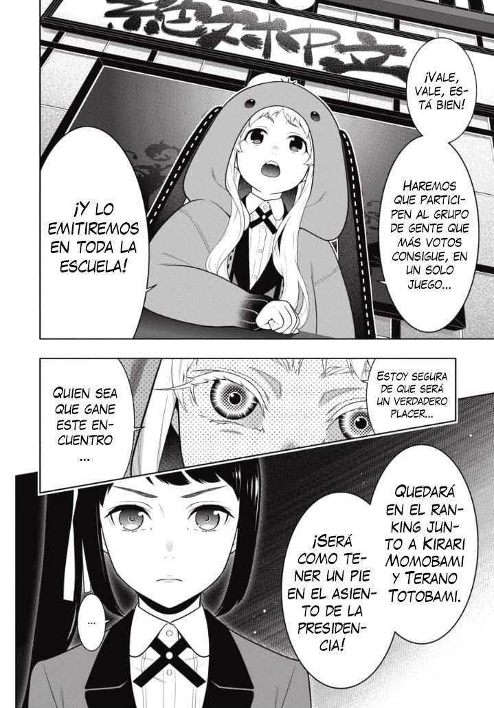 Kakegurui: Compulsive Gambler capítulo 64 página 8