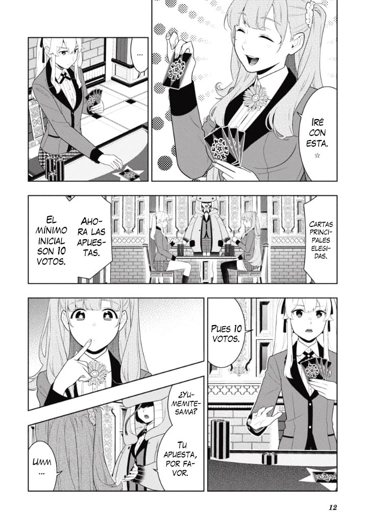 Kakegurui: Compulsive Gambler capítulo 66 página 14
