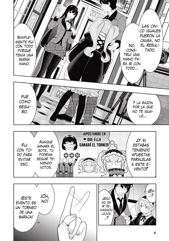 Kakegurui: Compulsive Gambler capítulo 66 página 8