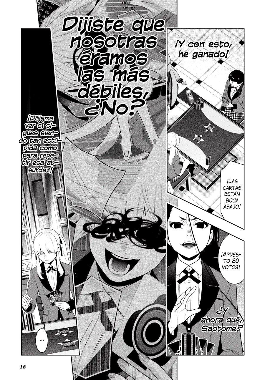 Kakegurui: Compulsive Gambler capítulo 68.2 página 16