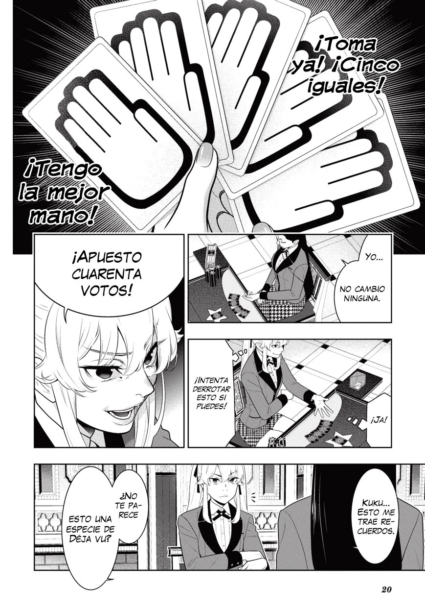 Kakegurui: Compulsive Gambler capítulo 68 página 22