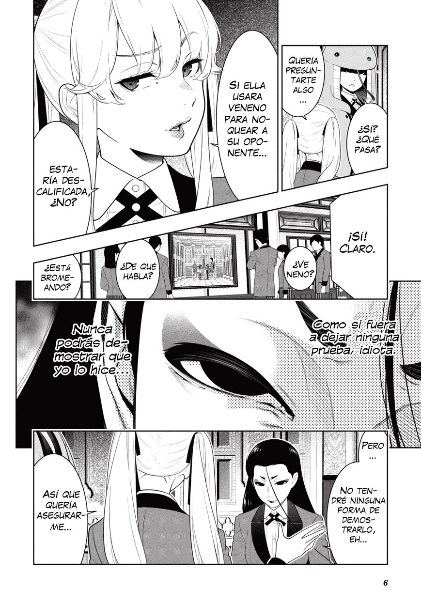 Kakegurui: Compulsive Gambler capítulo 68 página 8