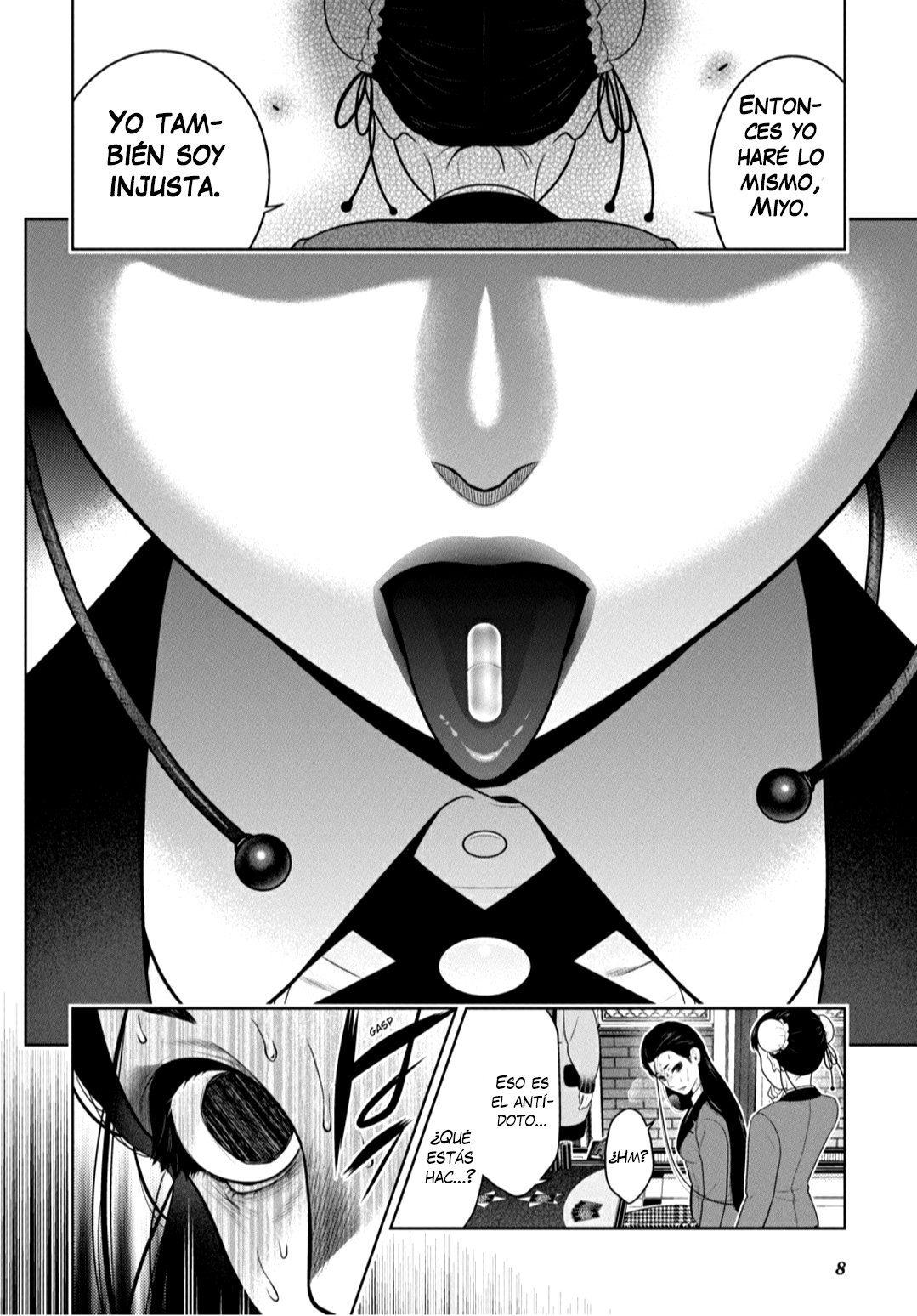 Kakegurui: Compulsive Gambler capítulo 69.2 página 9
