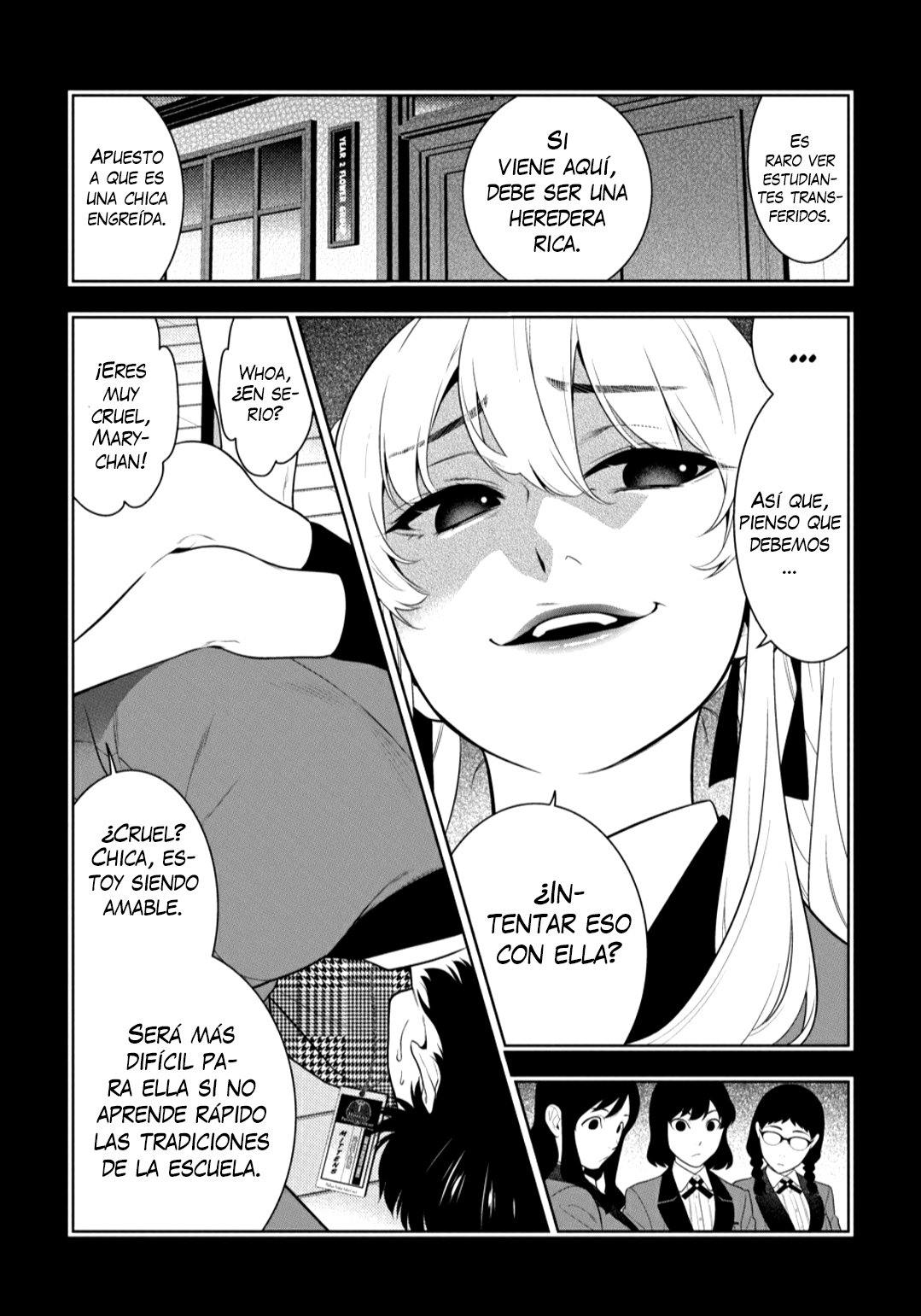 Kakegurui: Compulsive Gambler capítulo 70 página 3