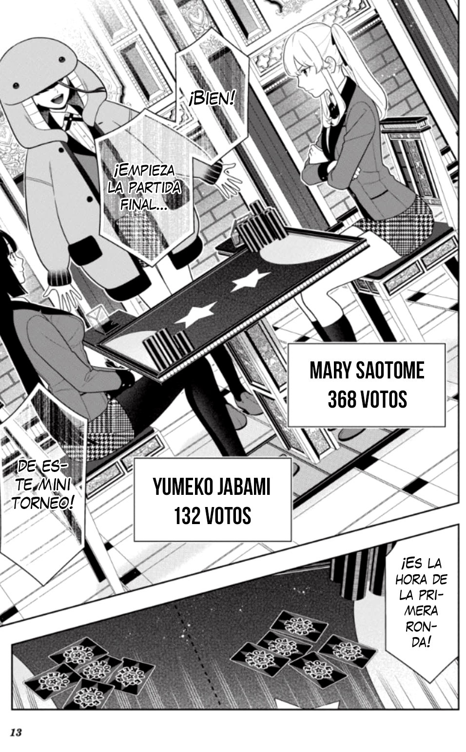 Kakegurui: Compulsive Gambler capítulo 71 página 13