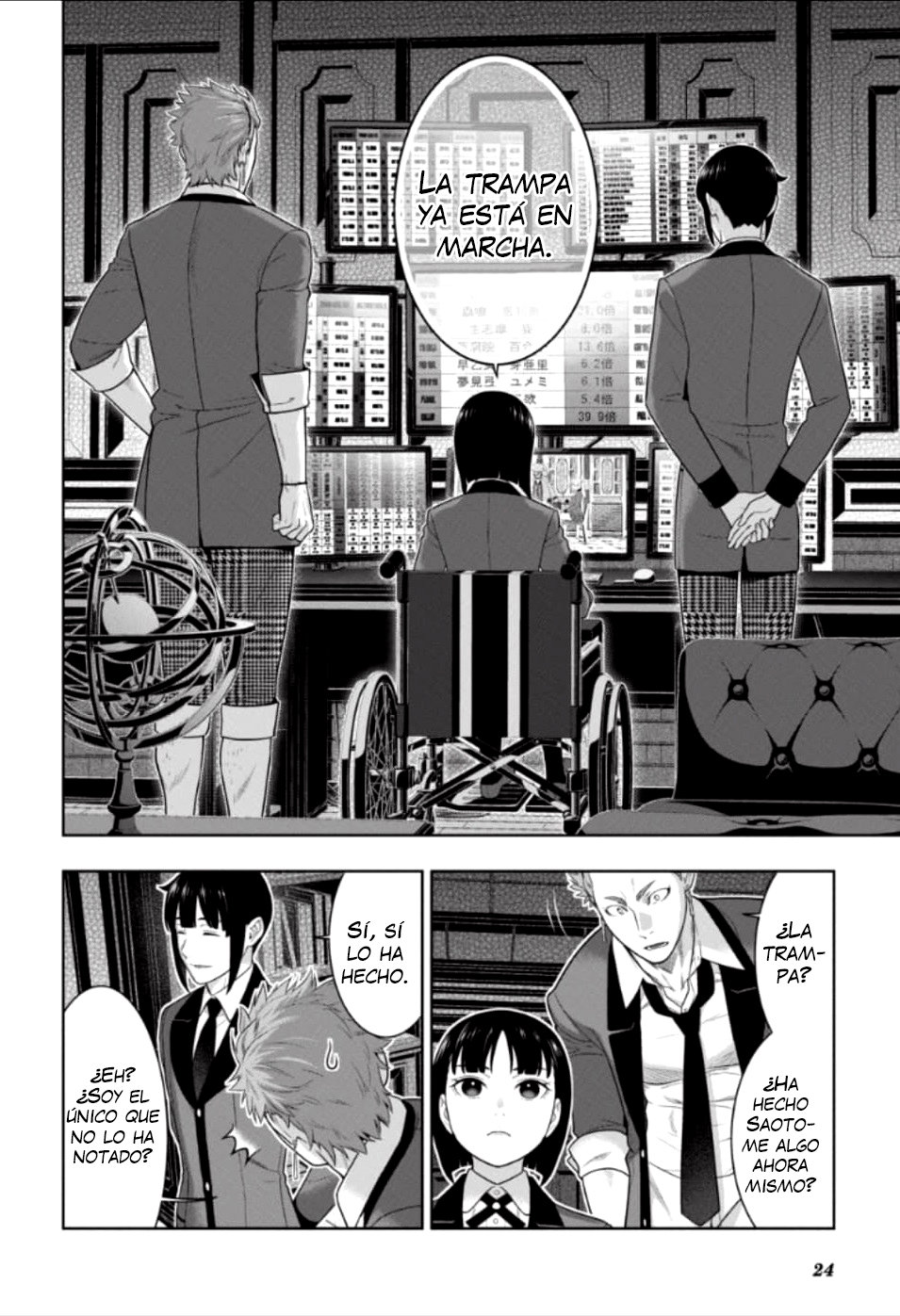 Kakegurui: Compulsive Gambler capítulo 71 página 24