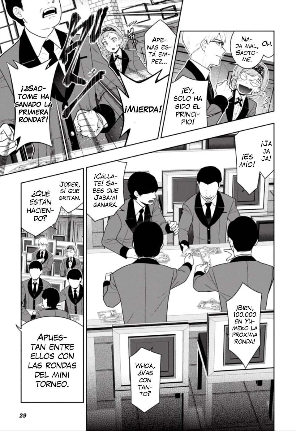 Kakegurui: Compulsive Gambler capítulo 71 página 29