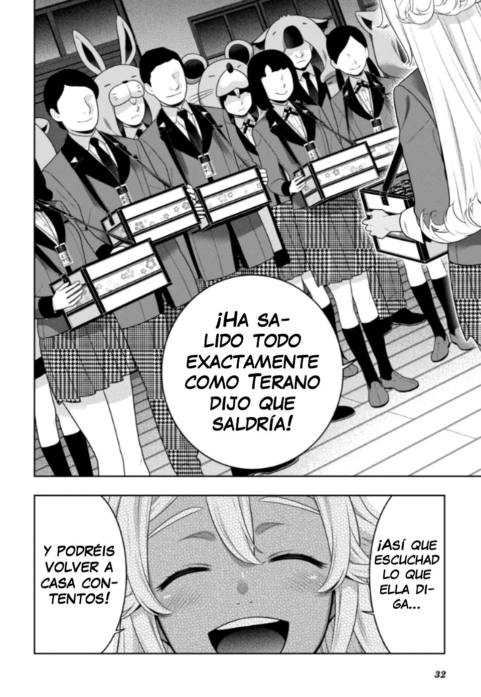 Kakegurui: Compulsive Gambler capítulo 71 página 32