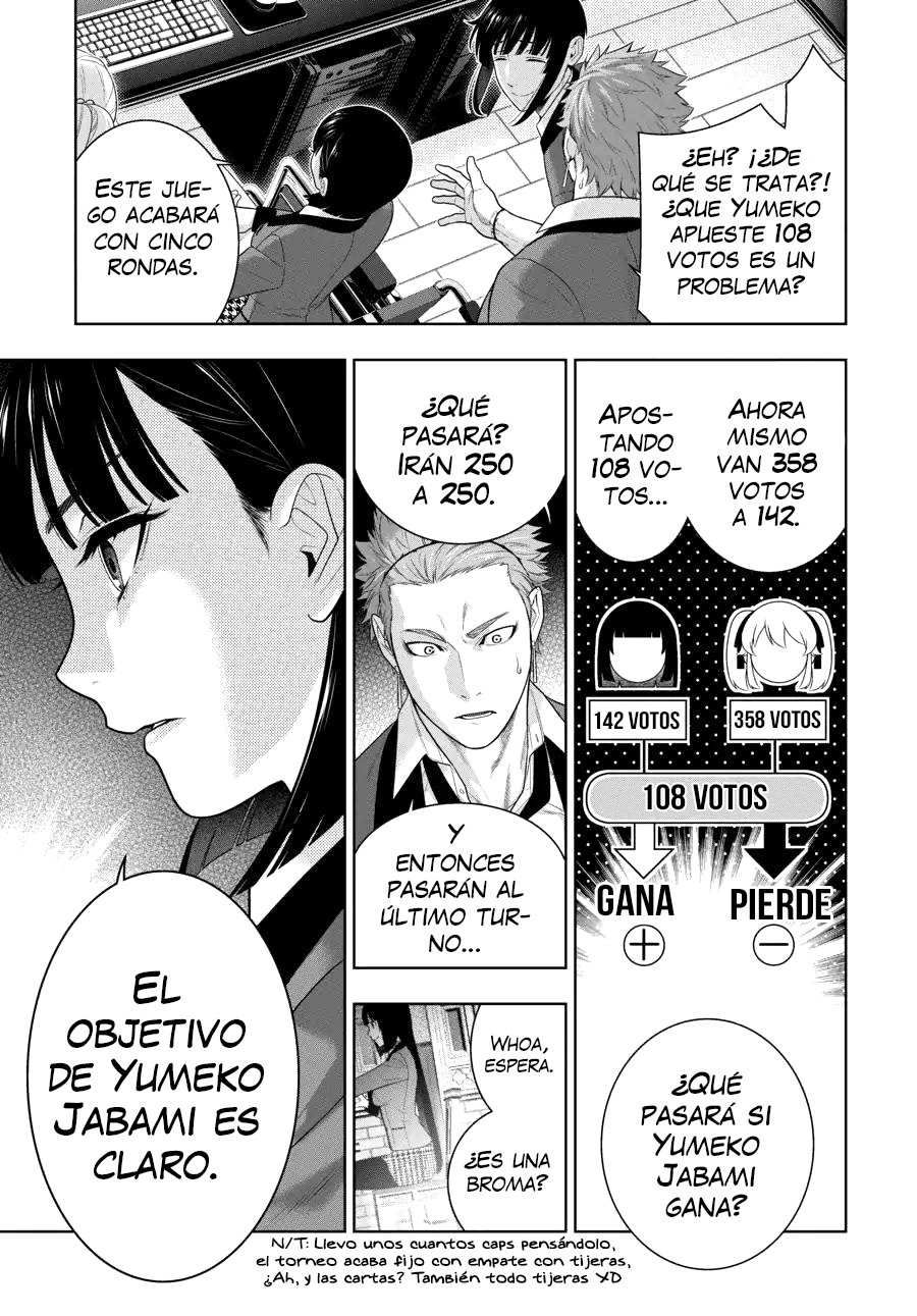 Kakegurui: Compulsive Gambler capítulo 73 página 22