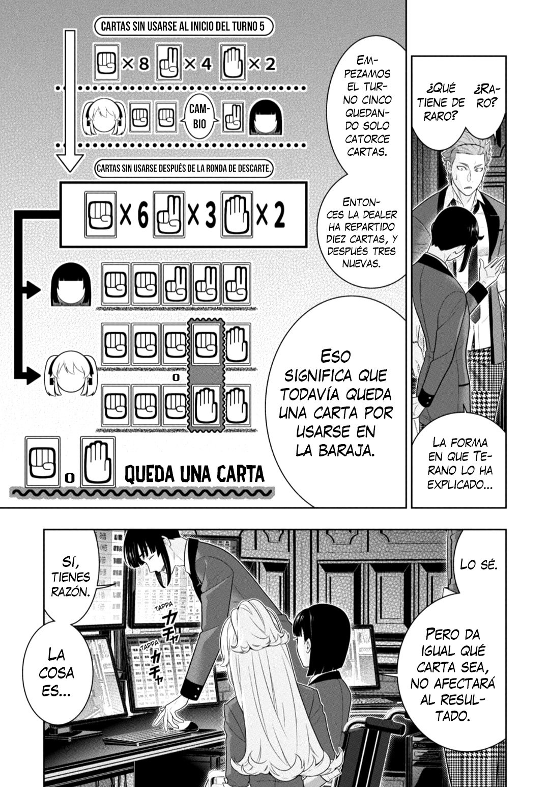 Kakegurui: Compulsive Gambler capítulo 74 página 33