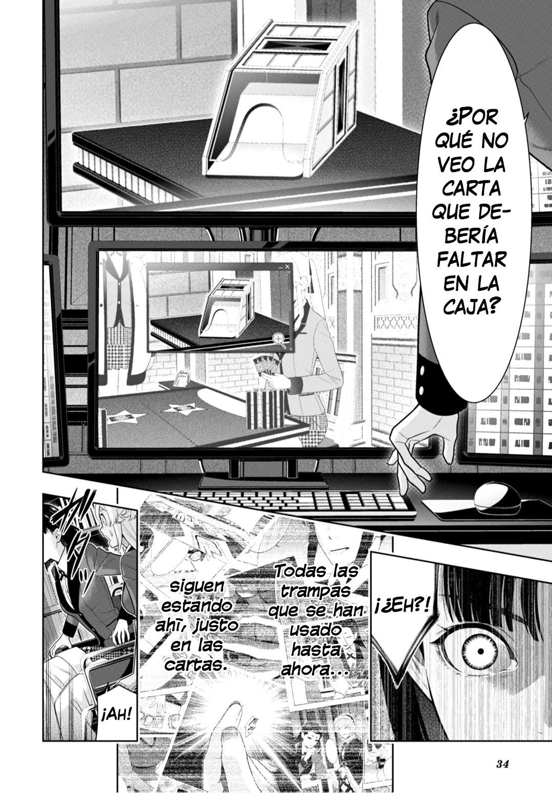 Kakegurui: Compulsive Gambler capítulo 74 página 34