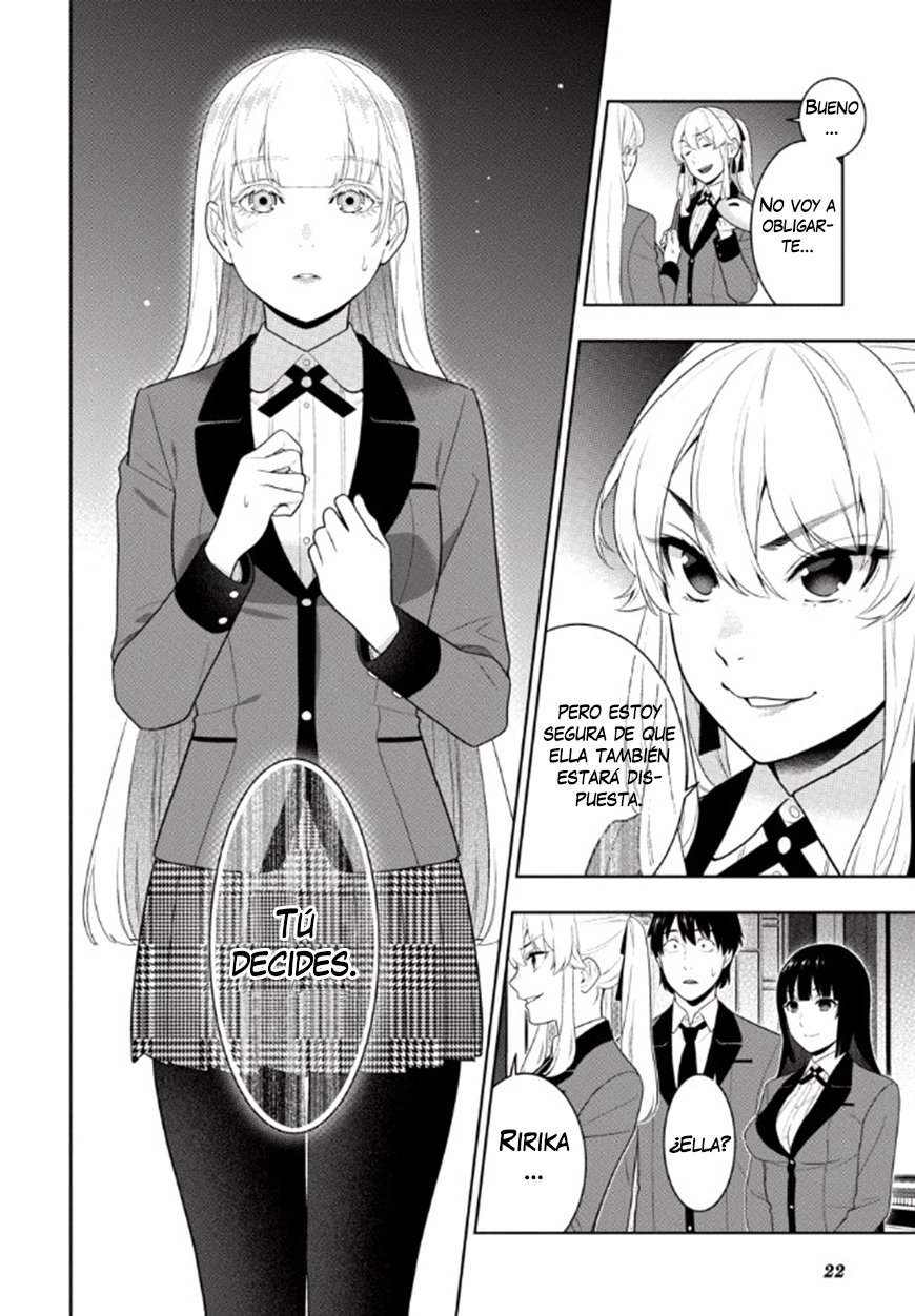Kakegurui: Compulsive Gambler capítulo 75.2 página 23