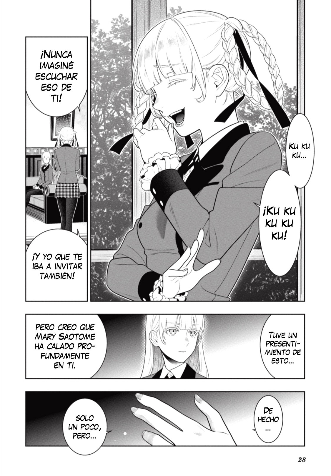 Kakegurui: Compulsive Gambler capítulo 76 página 28